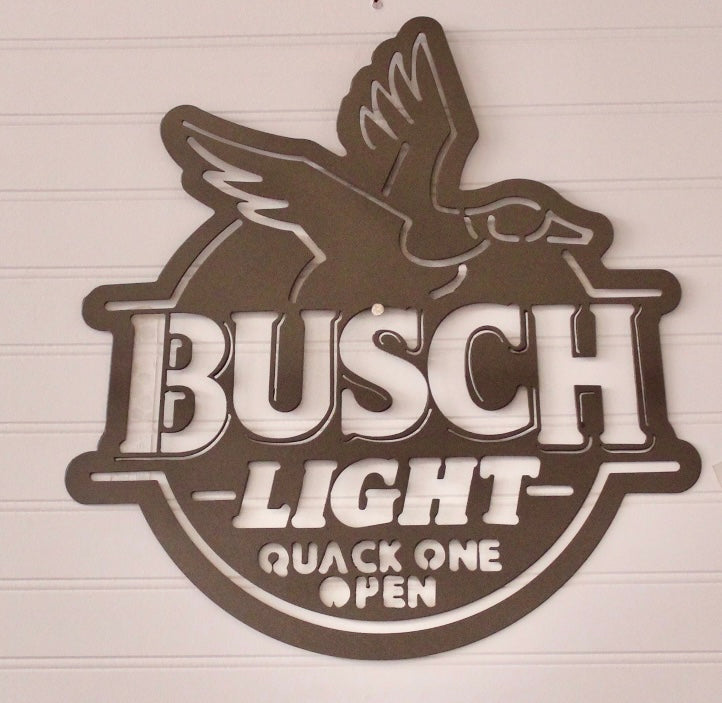 Quack One Open Busch Light