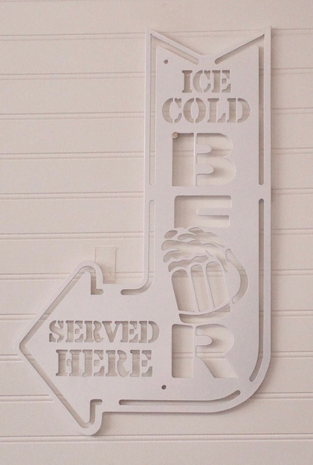 Ice Cold Beer Served Here